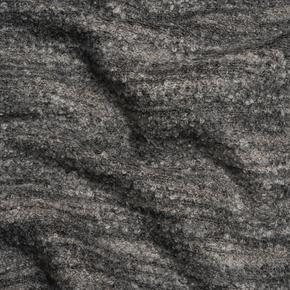Plush Upholstery Boucle - Graphite Striated - Avenir Collection - Joann Fabrics