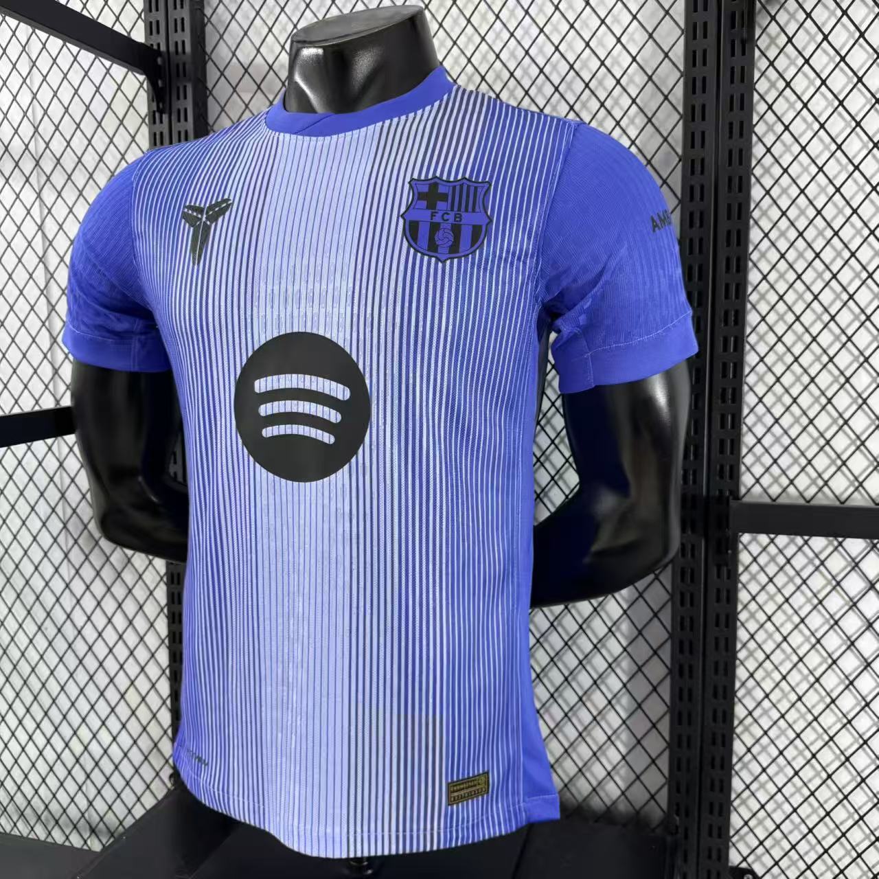 2025/2026 Player Version Barcelona Training Suit Purple Football Jersey 1:1 Thai quality
