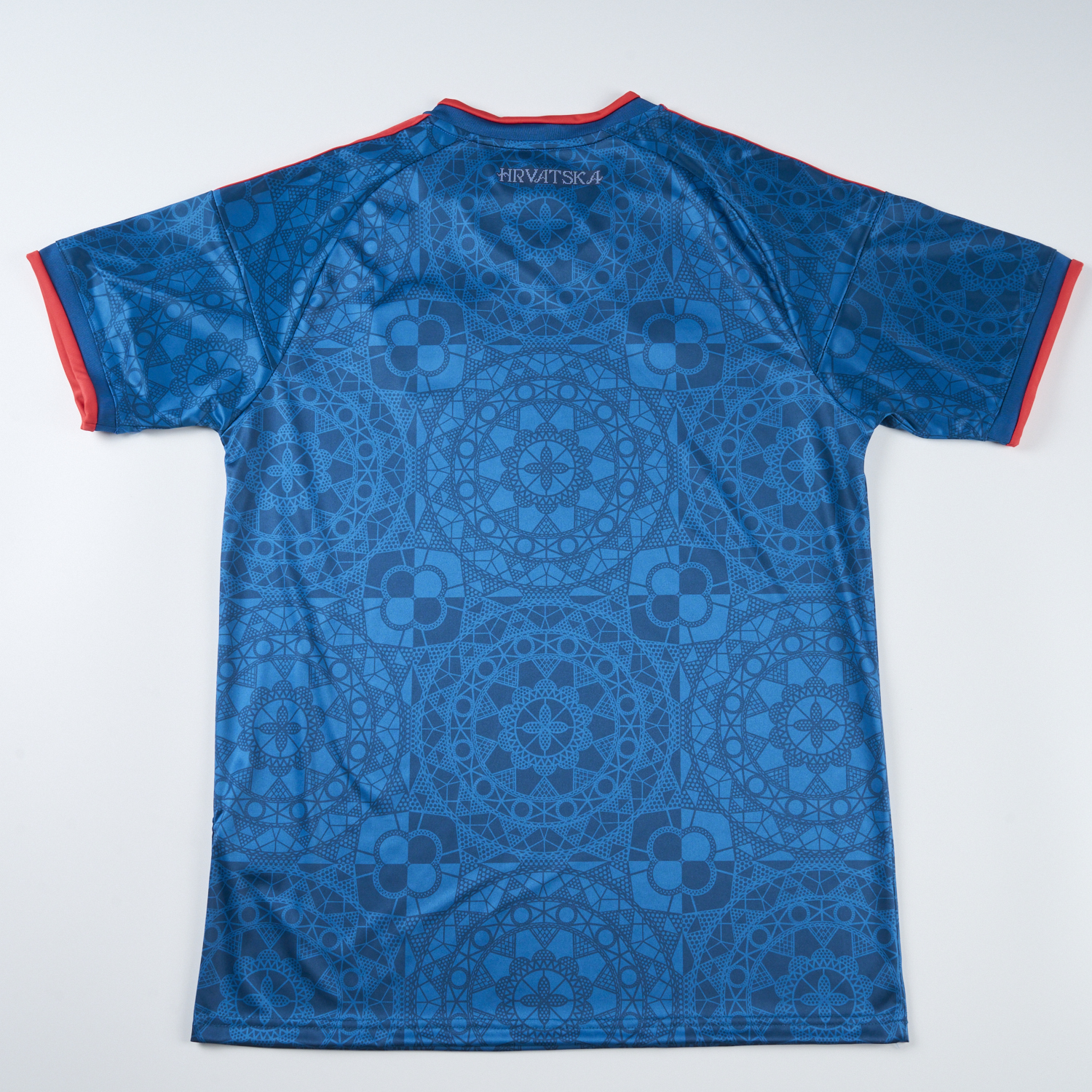 Croatia 2027 Away Blue Jersey - Fans Version - UnitedFutballJersey