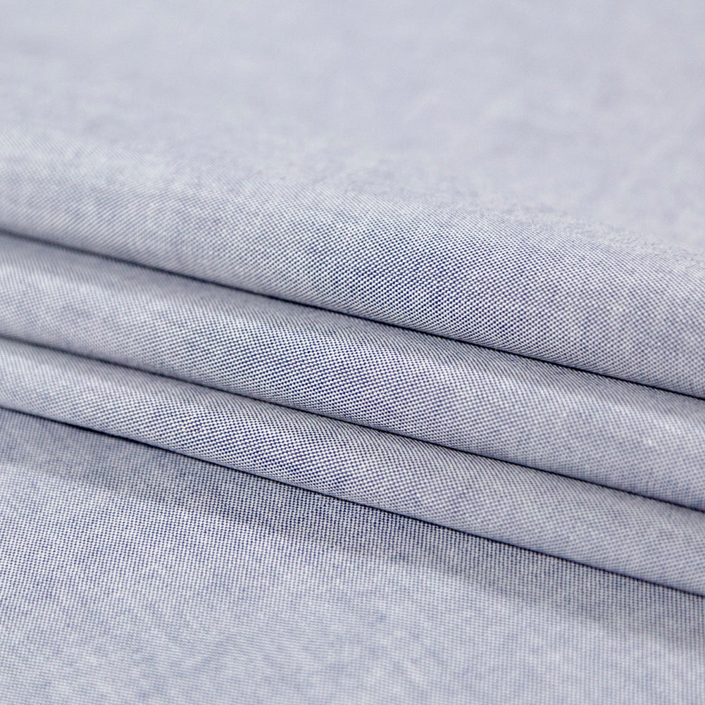 Calendered Organic Cotton Oxford - Navy - Chesterton Collection - Joann Fabrics