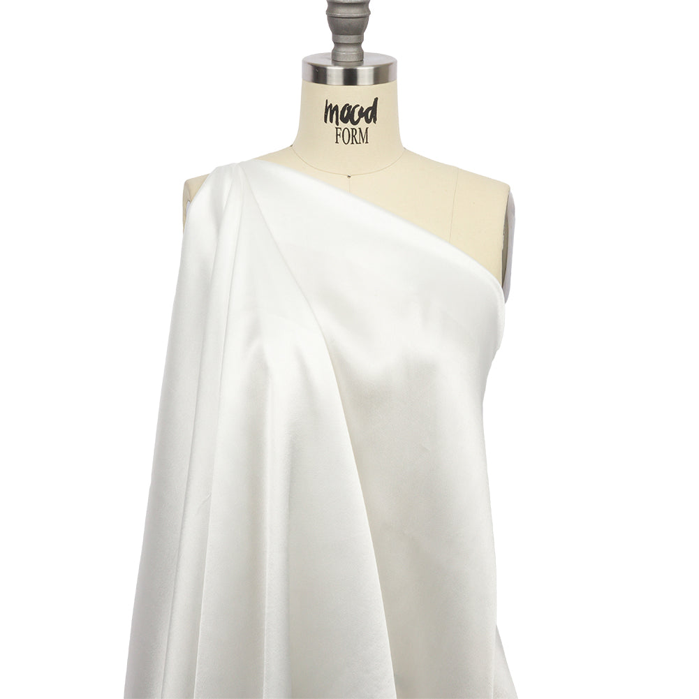 Sustainable Viscose Fluid Satin - Off White - Mood Exclusive Elliana Collection - Joann Fabrics