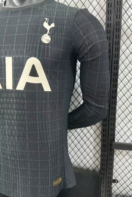 2025/2026 Long Sleeve Player Version Tottenham Away Football Shirt 1:1 Thai Quality