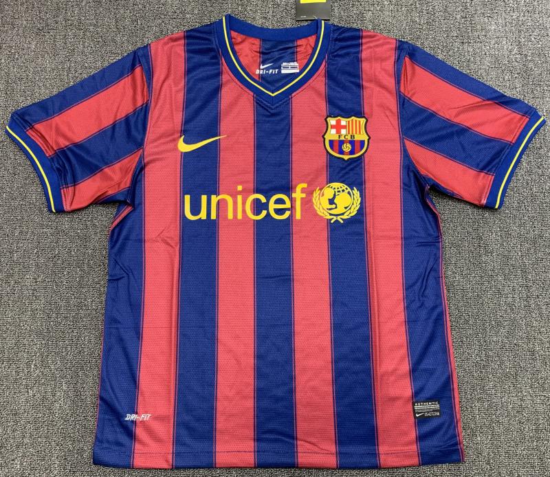 2009/2010 Retro Barcelona Home Football Shirt 1:1 Thai Quality