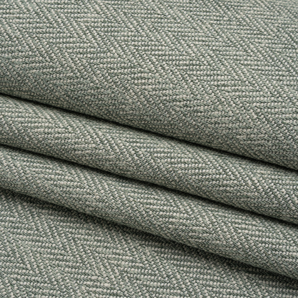 Recycled Polyester Home Decor Twill - Sage Herringbone - British Imported - Joann Fabrics