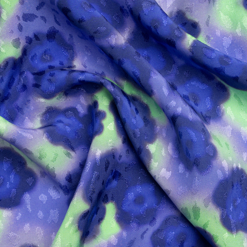 Mood Exclusive Blue Garden on the Banks Sustainable Viscose Jacquard - Joann Fabrics