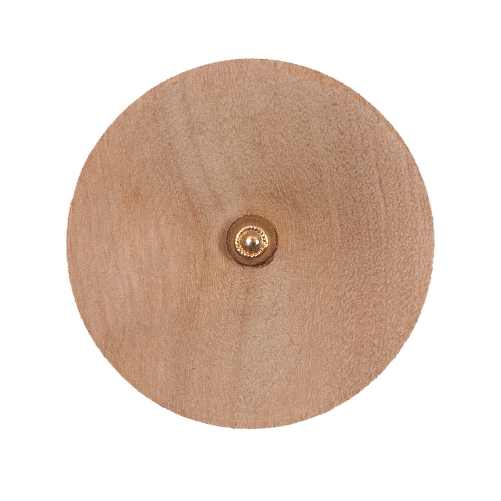 Wood Smock Style Shank Back Button - 45L/29mm - Joann Fabrics