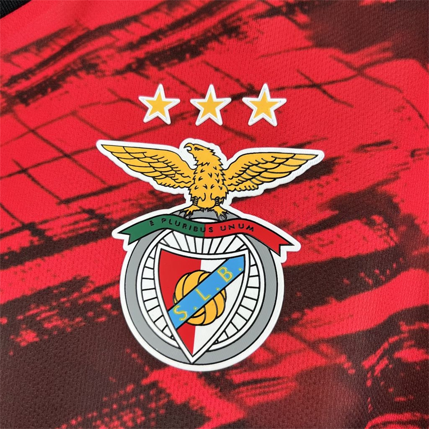 Benfica 26-27 Red Black Pre-Match Jersey - Fans Version - UnitedFutballJersey