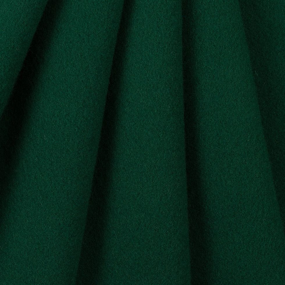 Wool and Cashmere Coating Made in Italy - Green - Alberini Collection - Joann Fabrics