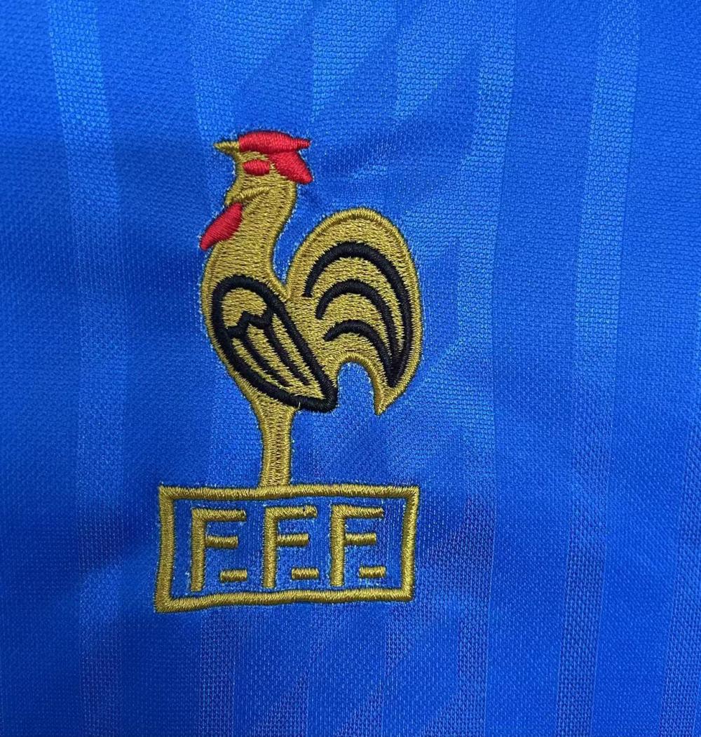1994 Retro France Home Football Shirt 1:1 Thai Quality
