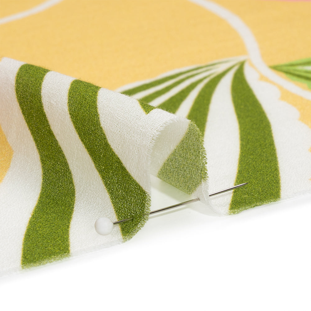 Mood Exclusive Yellow Coconut Breeze Cotton Crepe - Joann Fabrics
