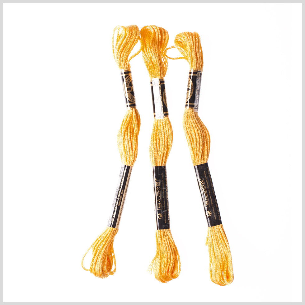 3-Pack DMC Size 6 Embroidery Floss #725 Pale Marigold - Joann Fabrics