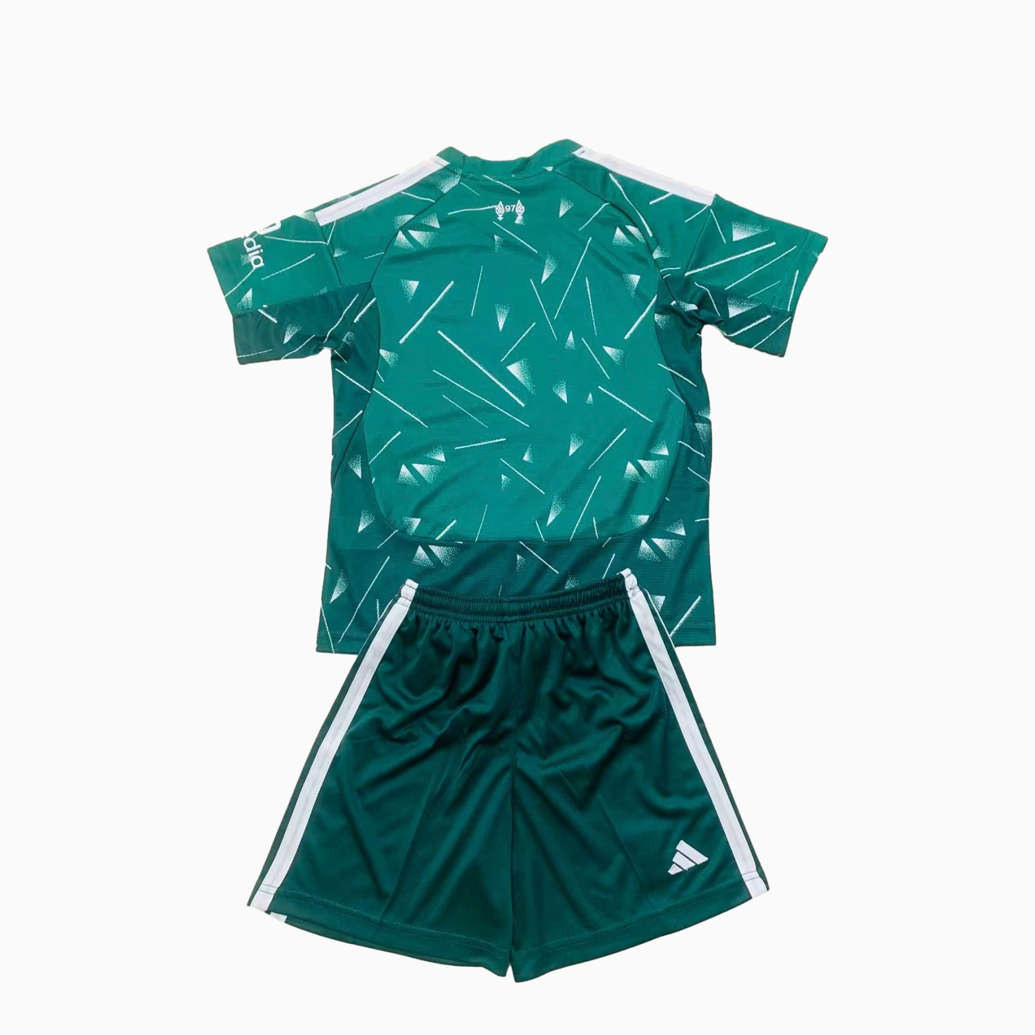 Liver.pool 26-27 Green Goalkeeper Kids Kit - UnitedFutballJersey