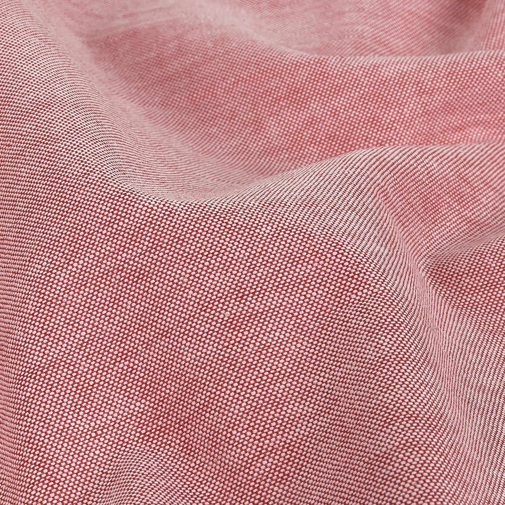 Red and White Yarn Dyed Cotton Shirting - Joann Fabrics