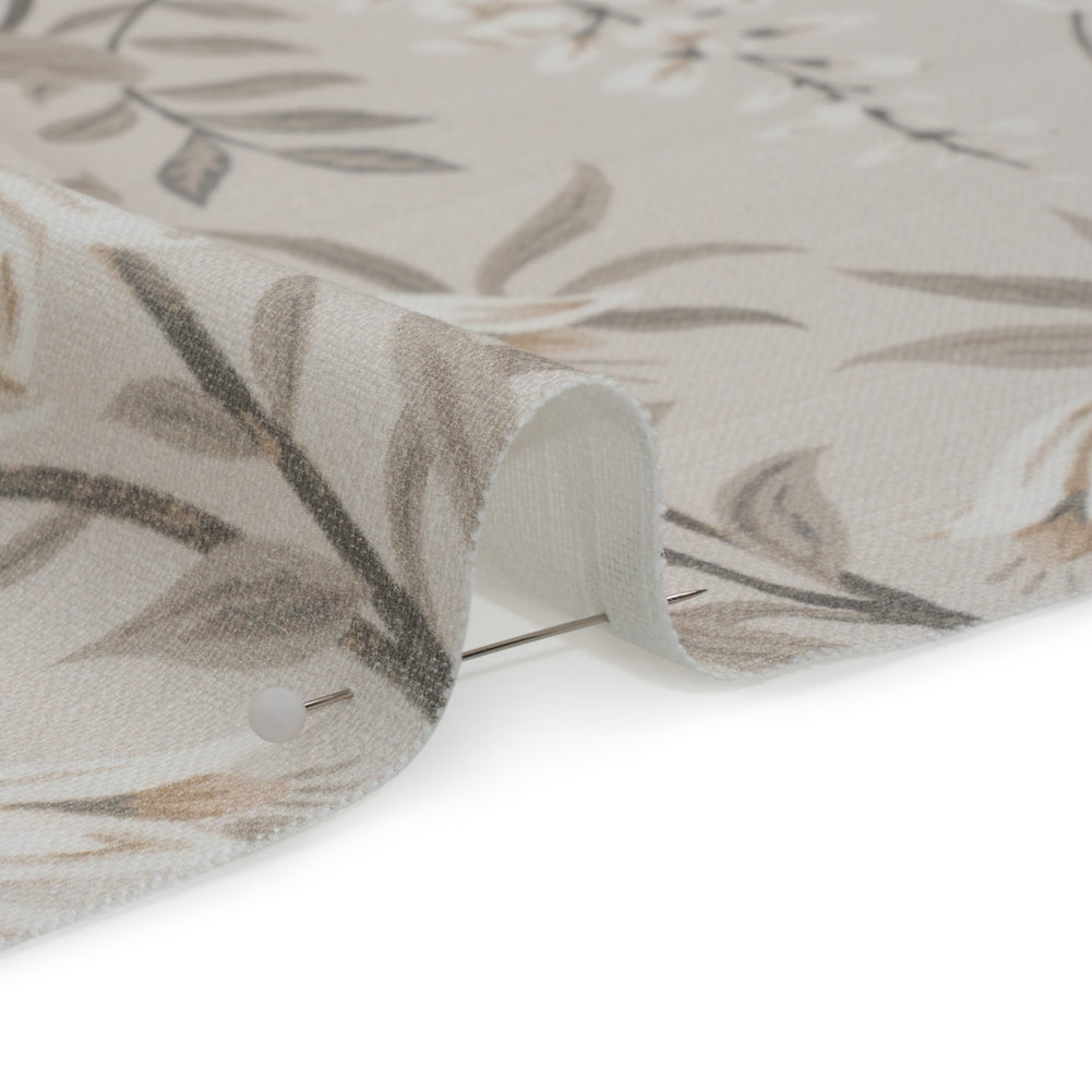 Cotton Canvas Print - Natural Garden Growth - British Imported - Joann Fabrics
