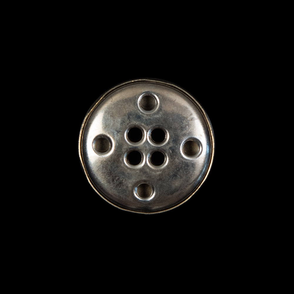 Silver Metal 4-Hole Button - 32L/20mm - Joann Fabrics