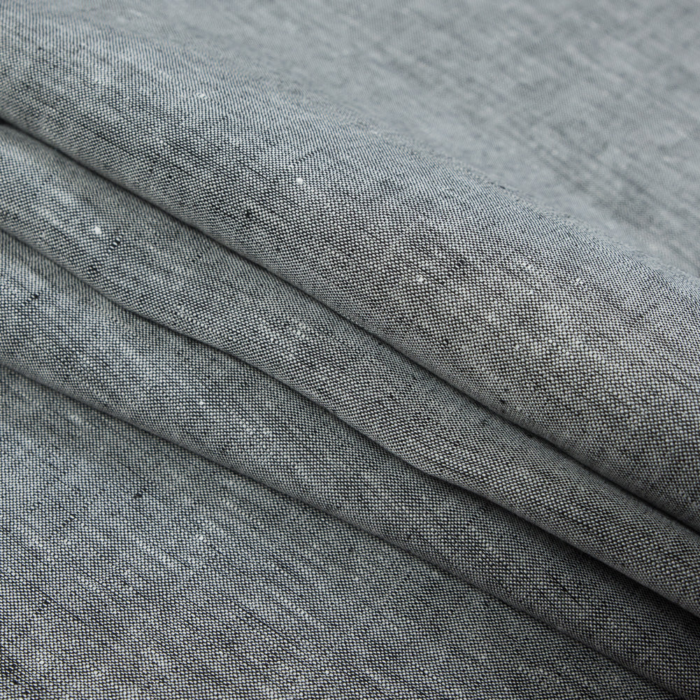 Two-Tone Linen Woven - Black and White - Sanremo Collection - Joann Fabrics