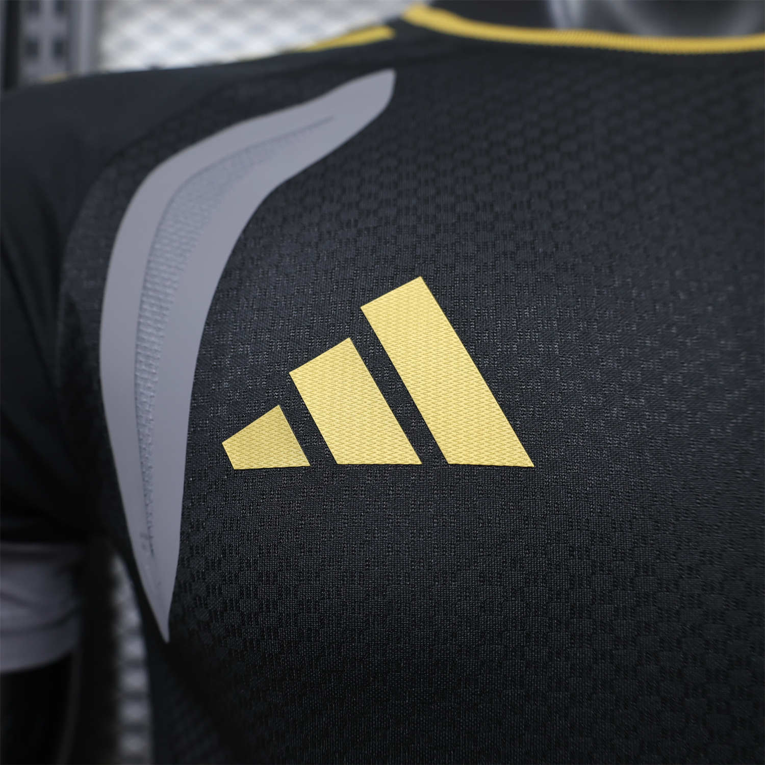 Juventus 26-27 Black Grey Training Jersey - Player Version - UnitedFutballJersey