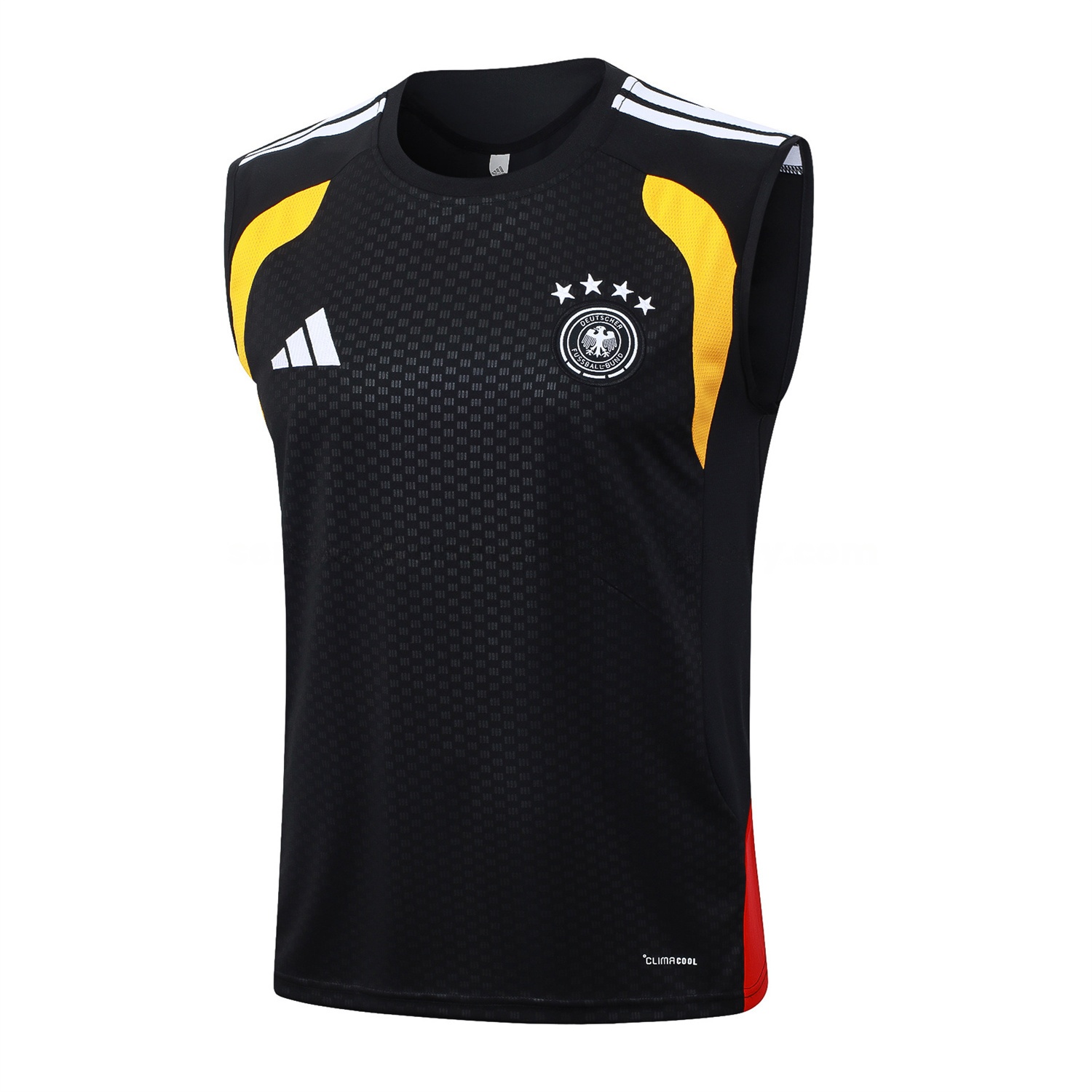 Germany 2026 Vest Training Set - Black Vest and Black Shorts - UnitedFutballJersey