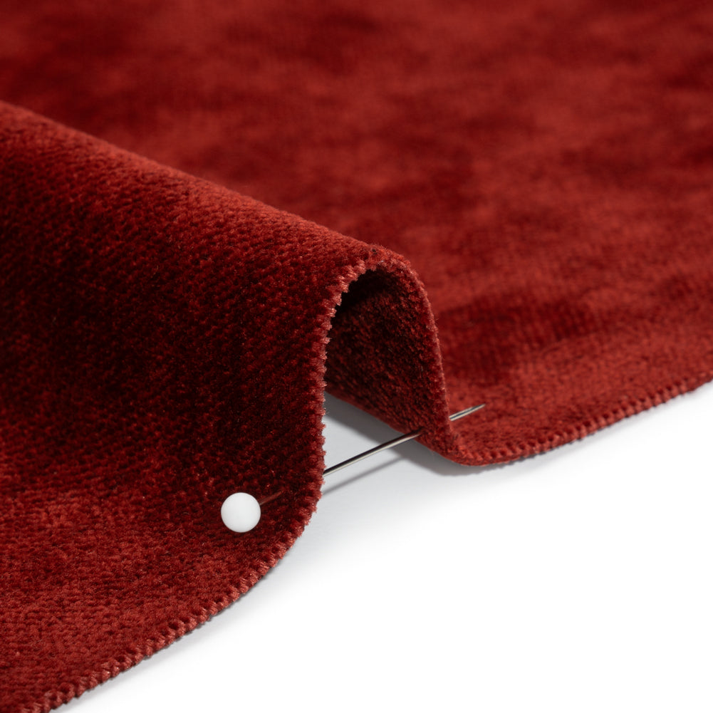 Upholstery Chenille with Latex Backing - Chili Pepper - Tonnet Collection - Joann Fabrics