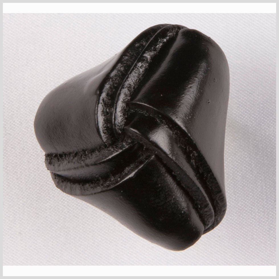 Black Leather Button - 40L/25.5mm - Joann Fabrics