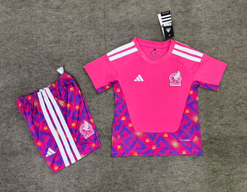 2025/2026 Mexico Goalkeeper Football Shirt 1:1 Thai Quality Kids Size