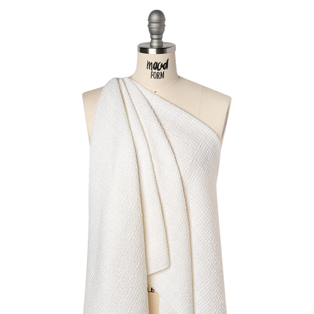 Wool Blend Boucle Made in Italy - Off White - Joann Fabrics