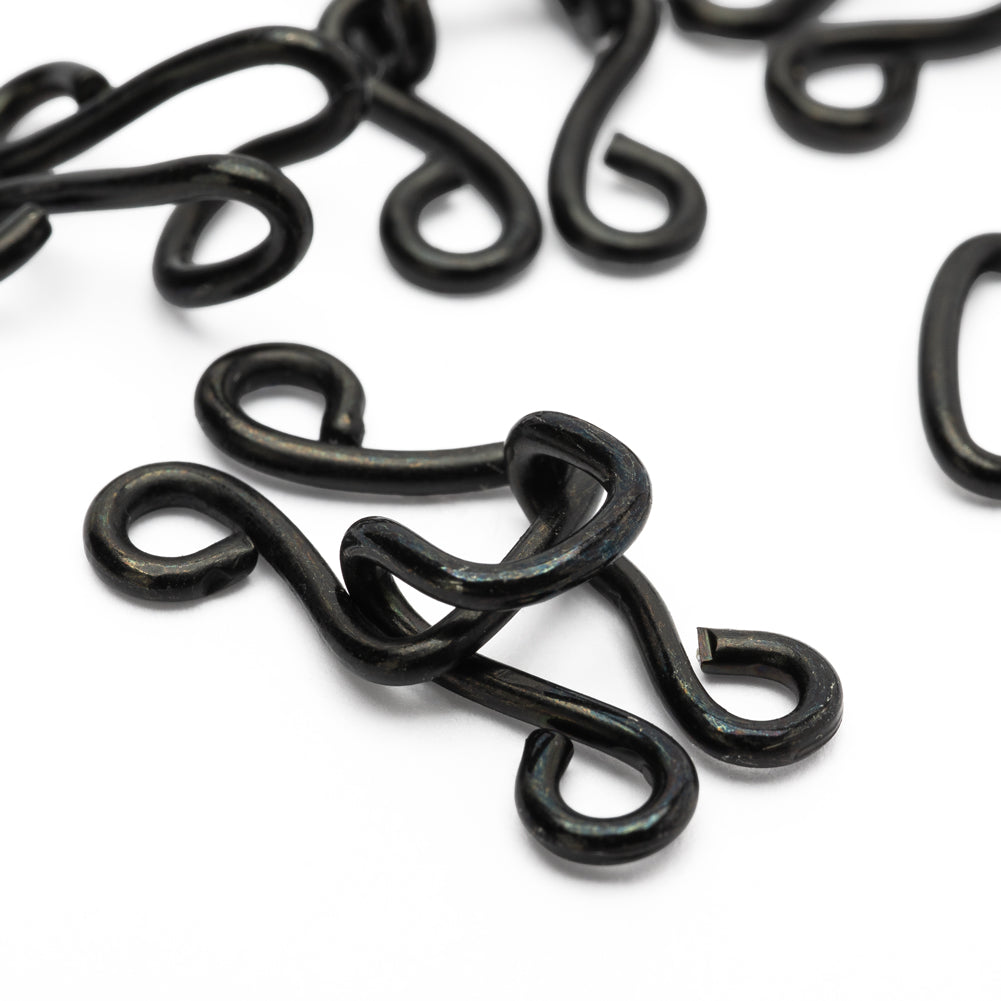 Prym Corset Hooks & Eyes - Black Brass Size 13 - 6 Sets - Joann Fabrics