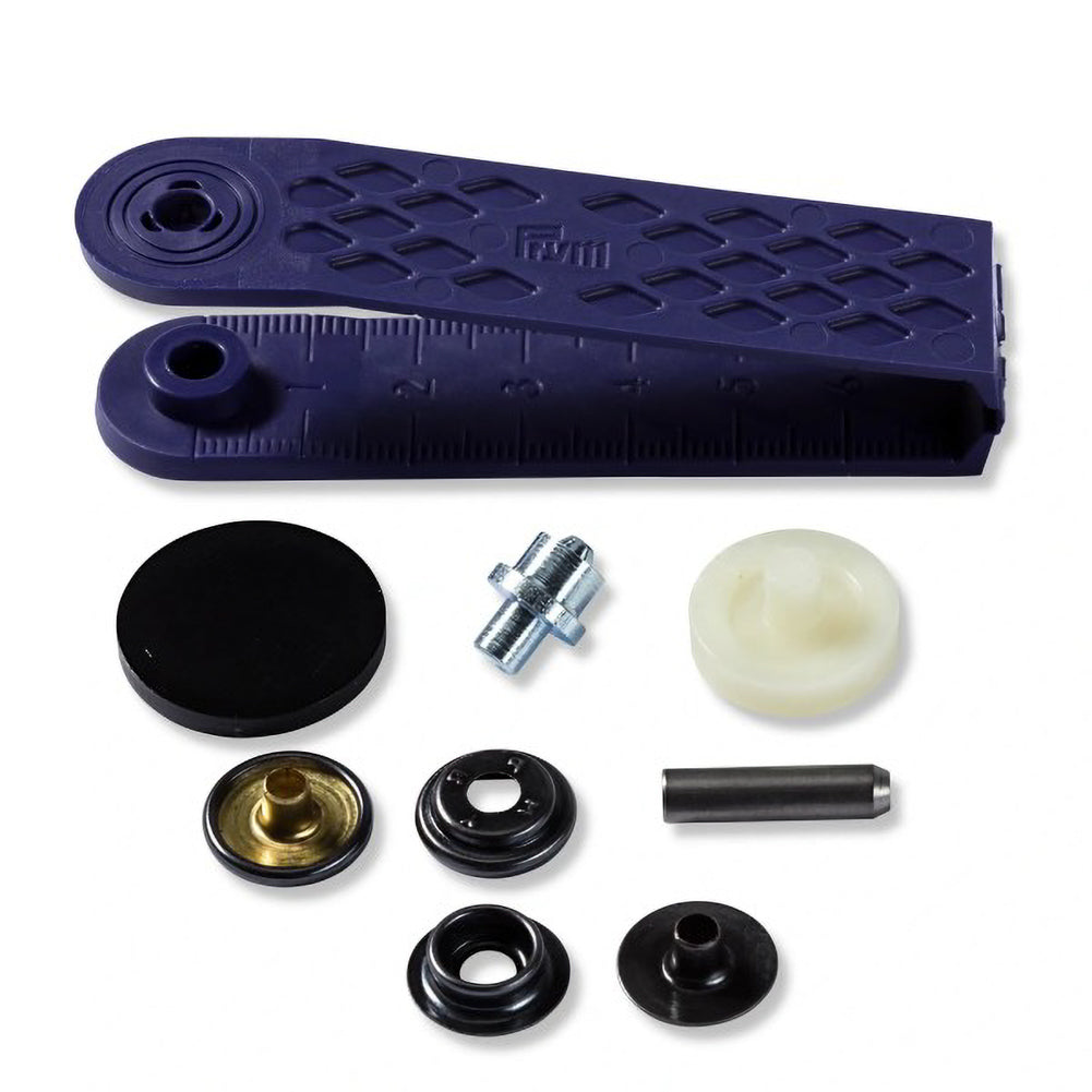 Prym Sport & Camping Press Fasteners and Tools - Black 15mm - 10pc - Joann Fabrics