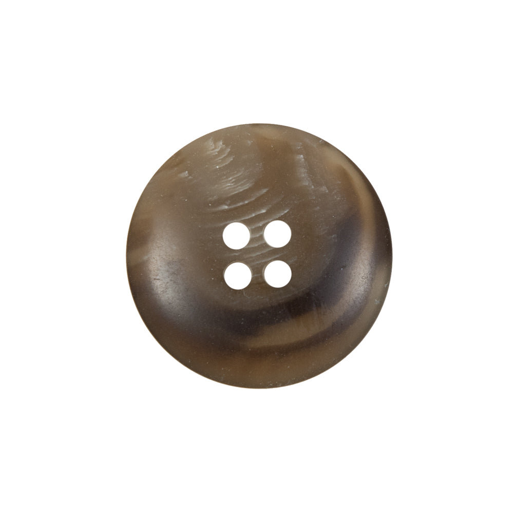Beige and Brown Plastic 4-Hole Button - 36L/23mm - Joann Fabrics