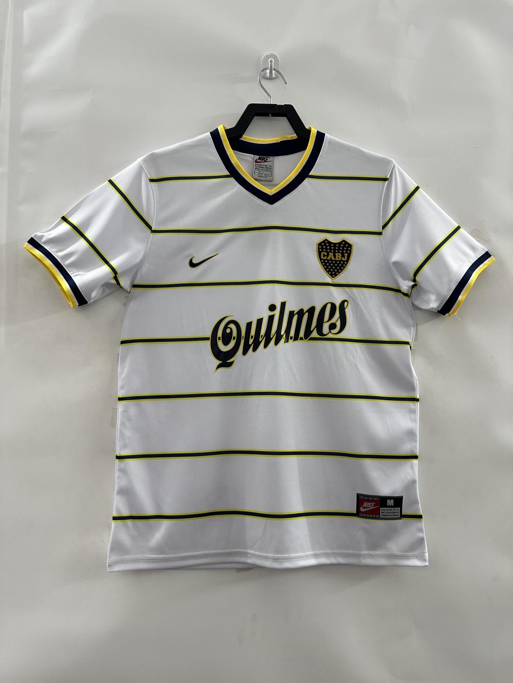 1999 Retro Boca Juniors Away Football Jersey 1:1 Thai Quality