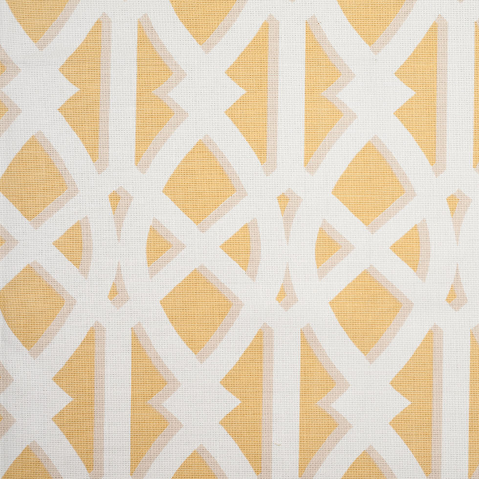 Egg Yolk Geometric Heavyweight Cotton - Joann Fabrics