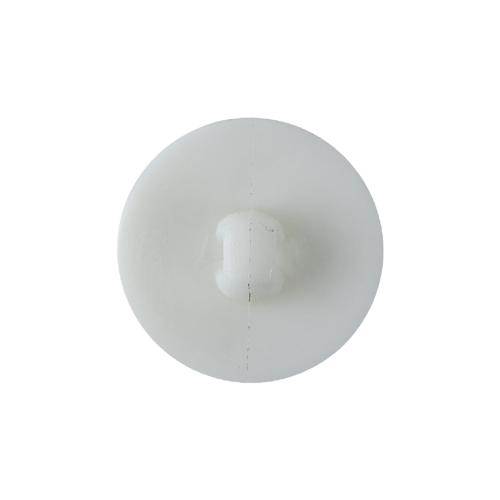 White Floral Embossed Shank Back Plastic Button - 36L/23mm - Joann Fabrics