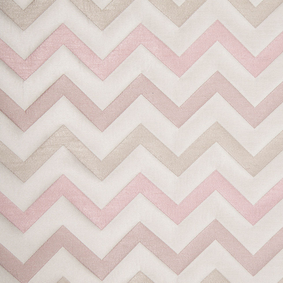 Beige/Pink Bold Chevron Jacquard - Joann Fabrics
