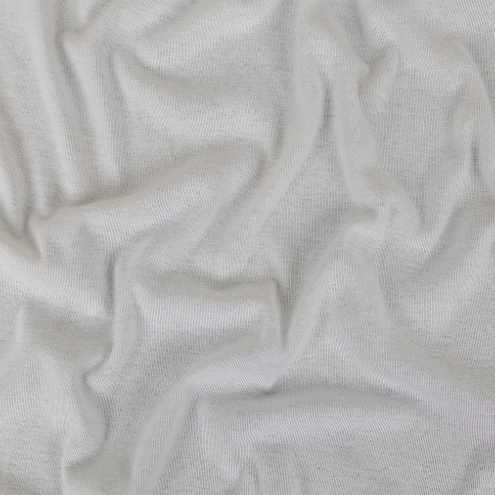 Lucent White Ultra-Soft Rayon and Cotton 1x1 Rib Knit - Joann Fabrics
