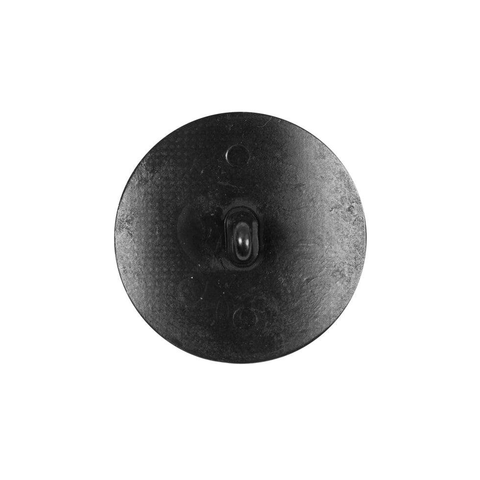 Black Italian Crest Zamac Button - 36L/23mm - Joann Fabrics