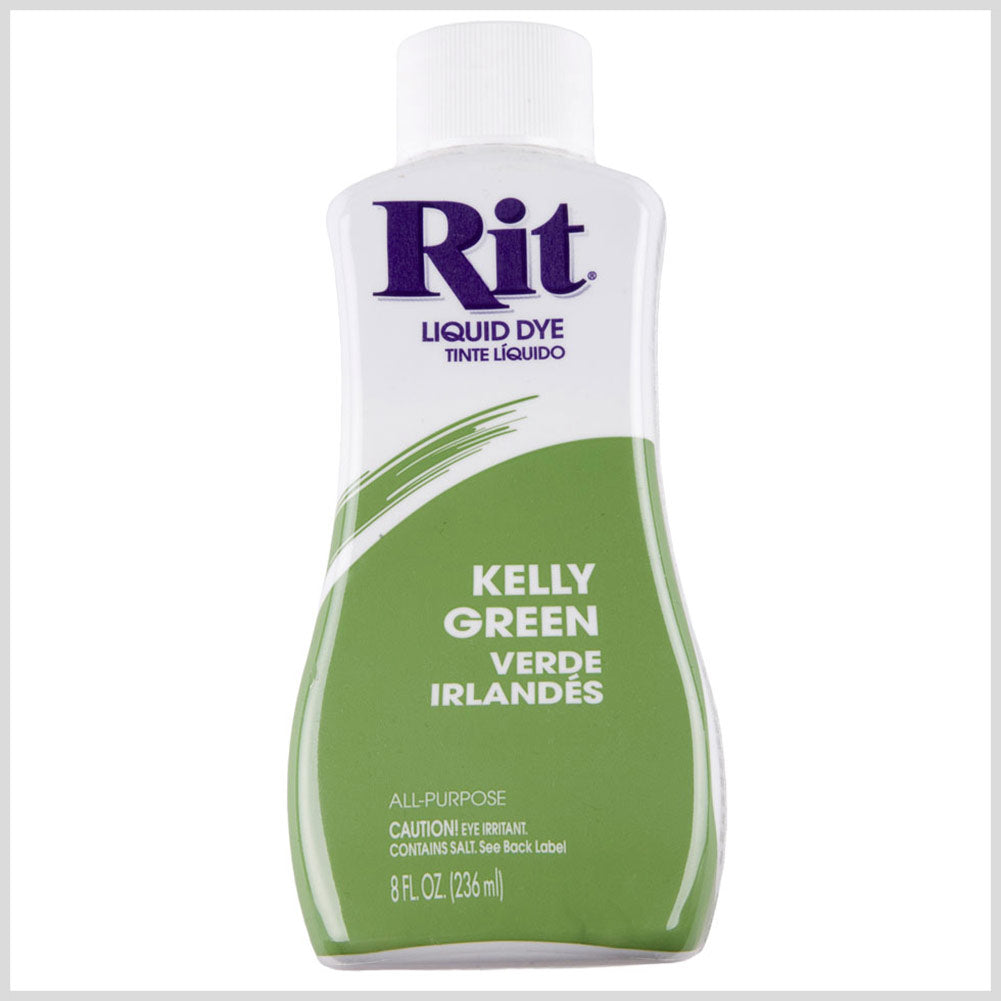 Rit All-Purpose Liquid Fabric Dye - Kelly Green - 8oz Bottle - Joann Fabrics