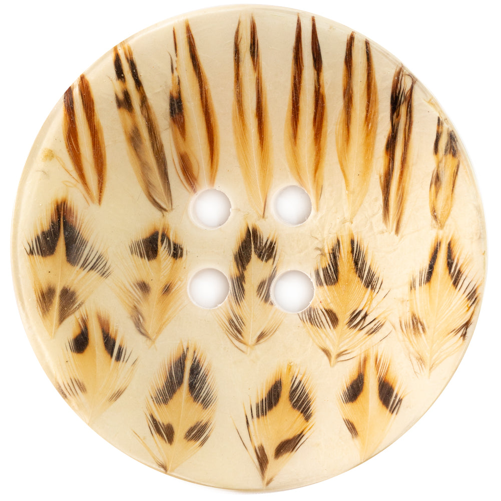 Natural Coconut Button - 98L/63mm - Joann Fabrics