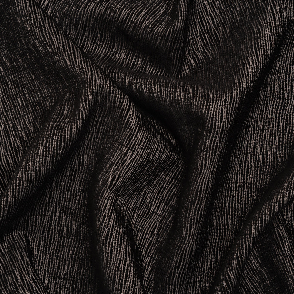 Chenille Upholstery Woven with Latex Backing - Charcoal - Lovell Collection - Joann Fabrics