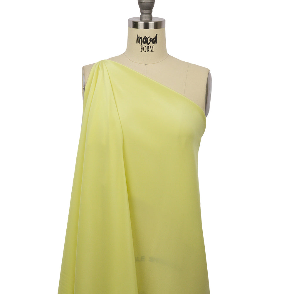 Silk Crepe de Chine - Sunny Lime - Premium Collection - Joann Fabrics