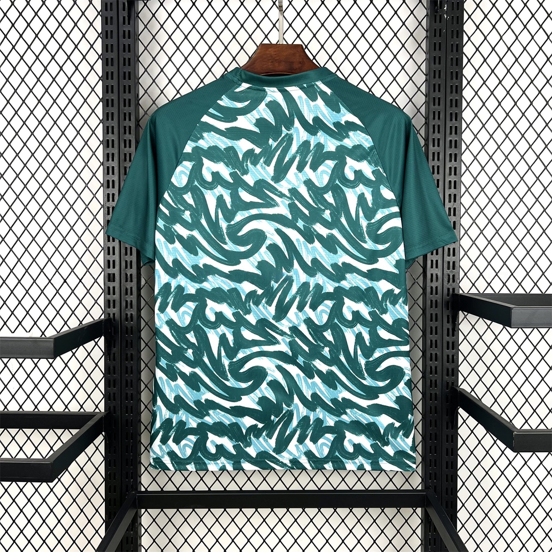 Portugal 2026 Pre-Match Teal Green Jersey - Fans Version - UnitedFutballJersey