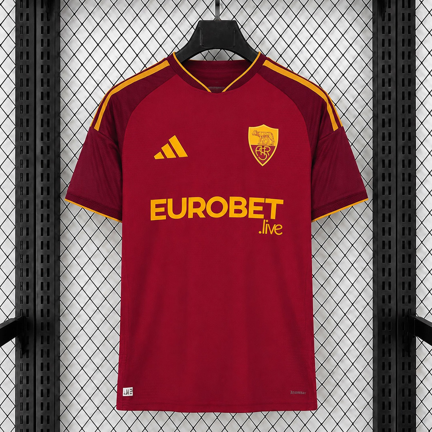 AS Roma 26-27 Home Jersey - Fans Version - UnitedFutballJersey