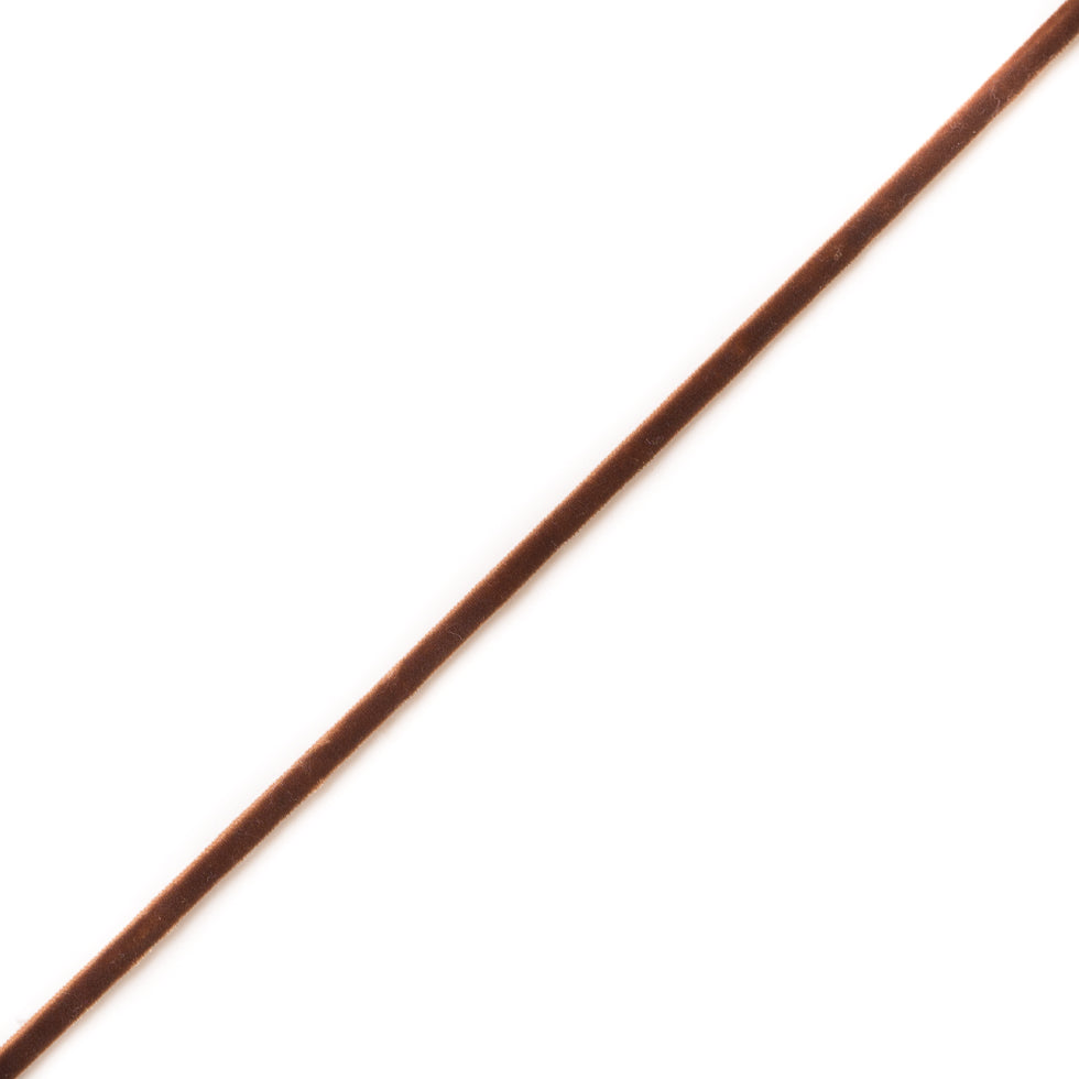 Gold Double Face Velvet Ribbon - 1/8