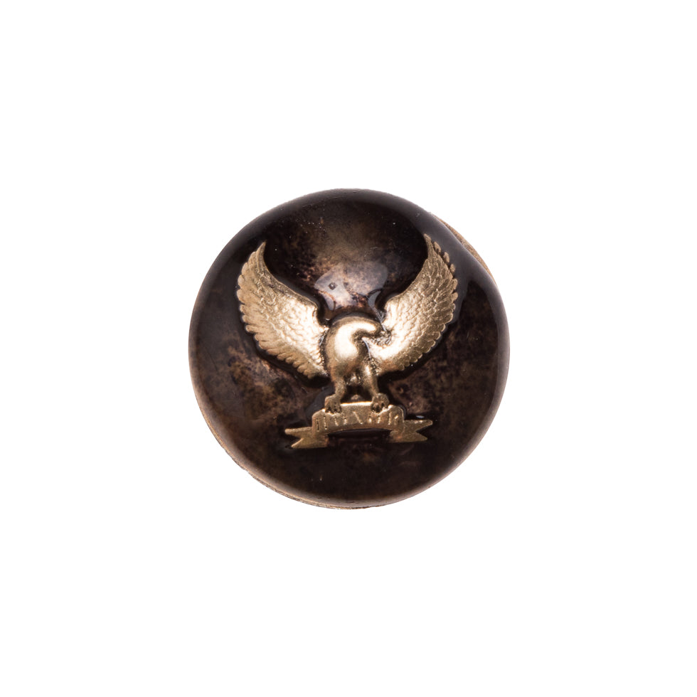 Italian Gold Metal Shank Back Button - 24L/15mm - Joann Fabrics