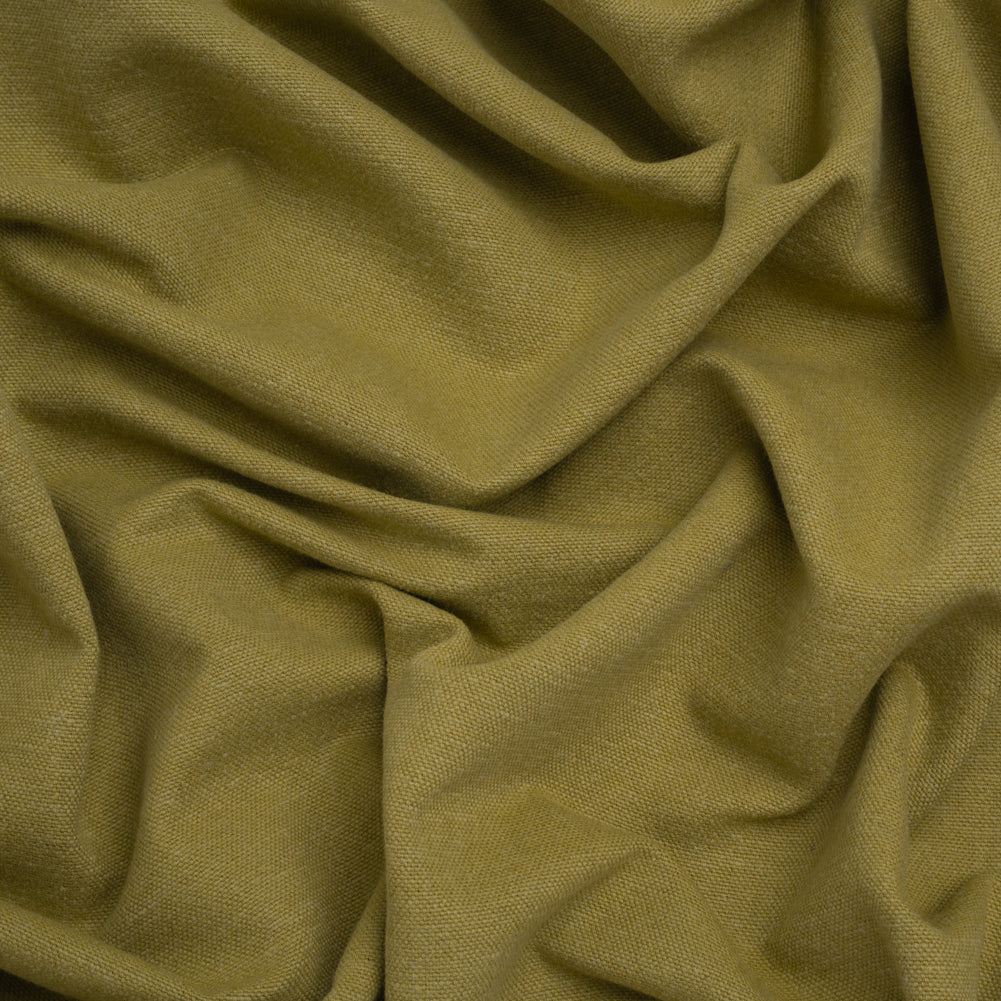 Double Wide Brushed Cotton and Linen Woven - Olive - British Imported - Joann Fabrics