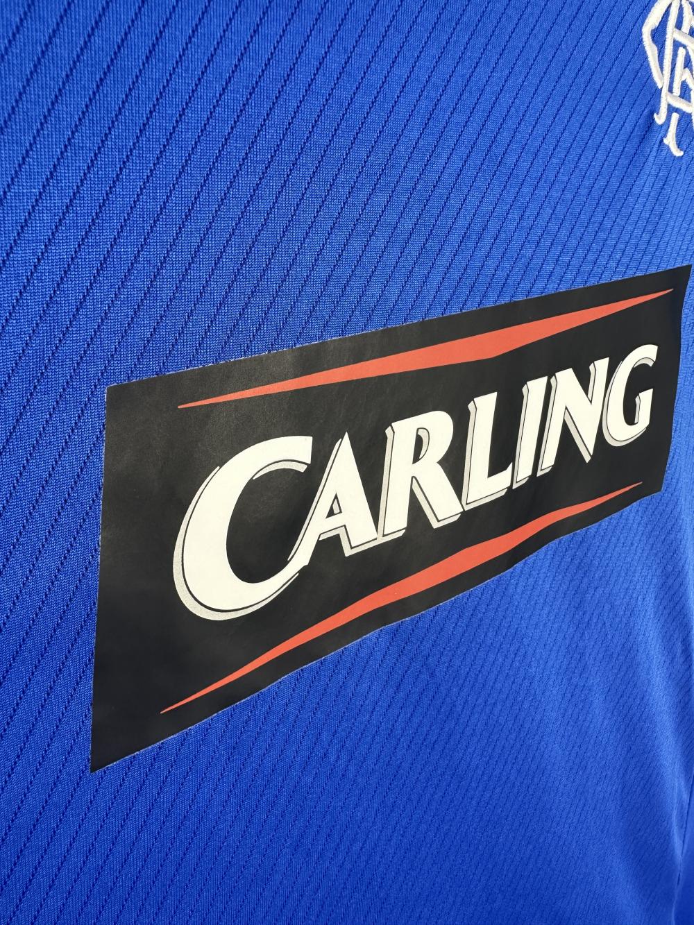 2008-2009 Retro Rangers Home Football Shirt 1:1 Thai Quality