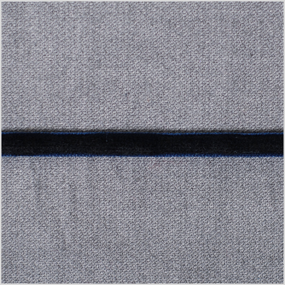 Navy Double Face Velvet Ribbon - 1/8