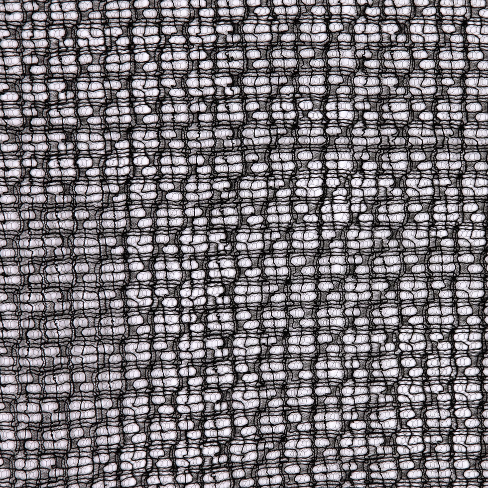 Black Abstract Delicate Silk Lace - Joann Fabrics