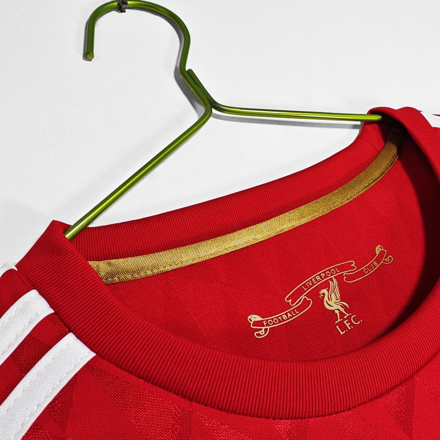Retro Liver.pool 2010-11 Home Long Sleeves Jersey - UnitedFutballJersey