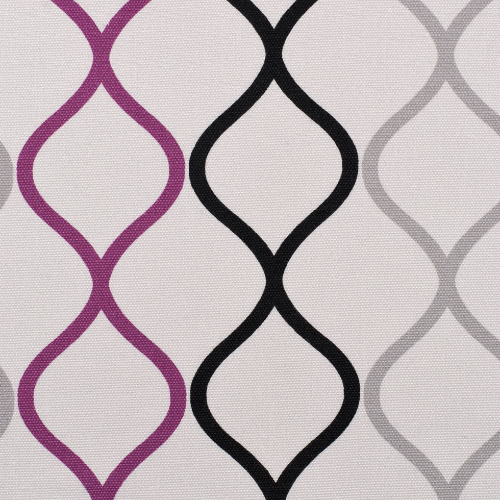 Magenta and Black Geometric Geometric Canvas - Joann Fabrics