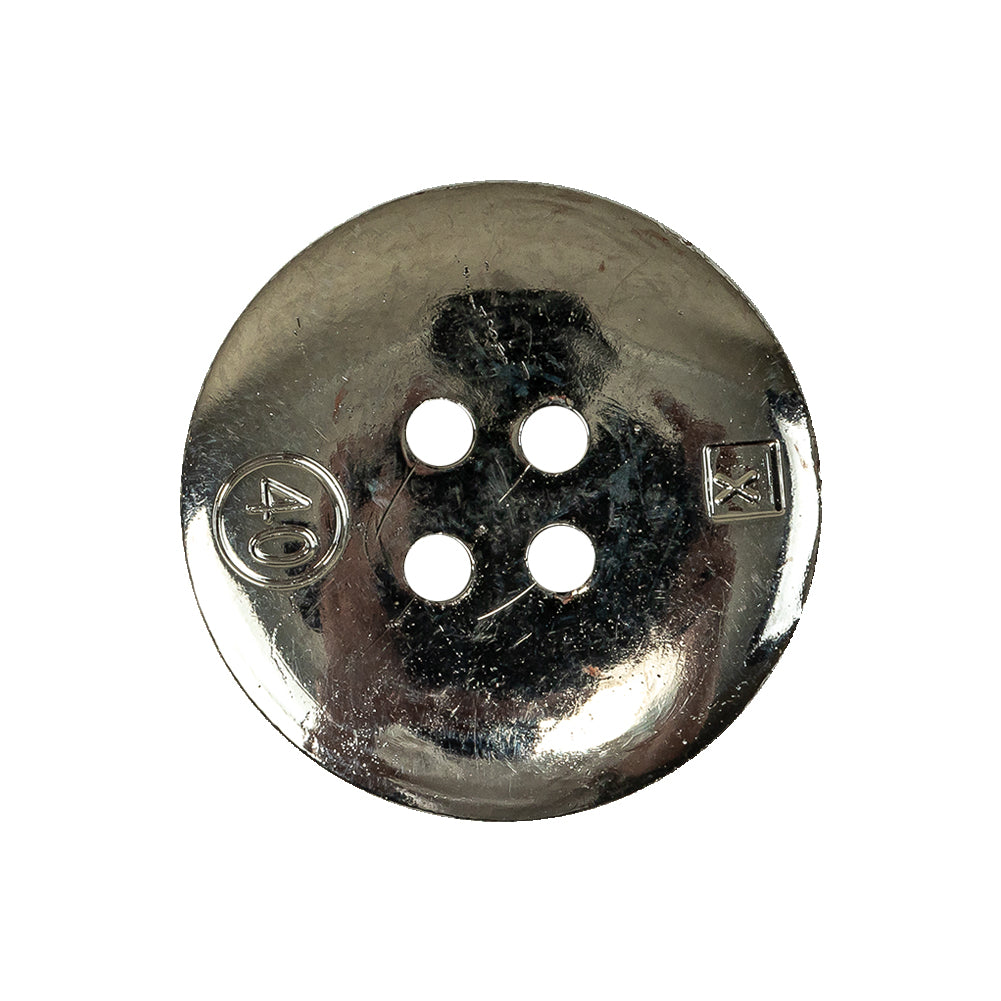 Italian Silver 4-Hole Tiny Mound Metal Button - 40L/25.5mm - Joann Fabrics